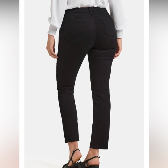 NWT NYDJ Sheri Slim Black - Picture 13 of 14